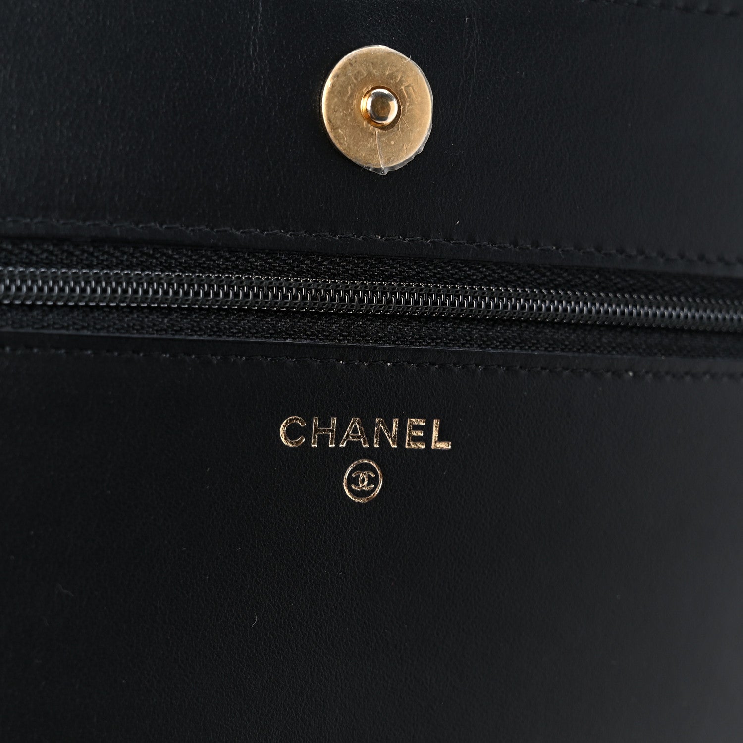 Chanel Caviar Quilted Boy Wallet On Chain WOC Black 6 of 13
