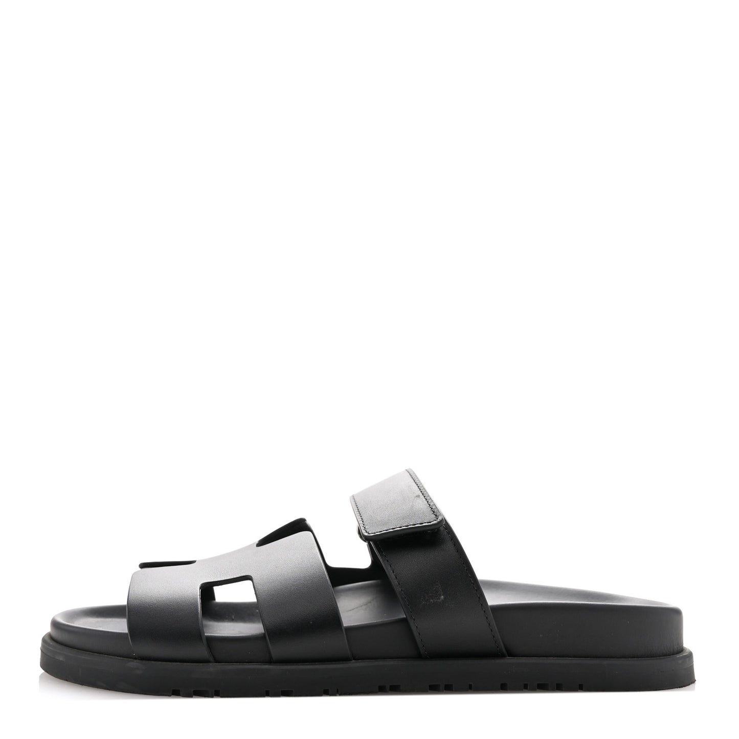 Calfskin Womens Chypre Sandals 38 Black