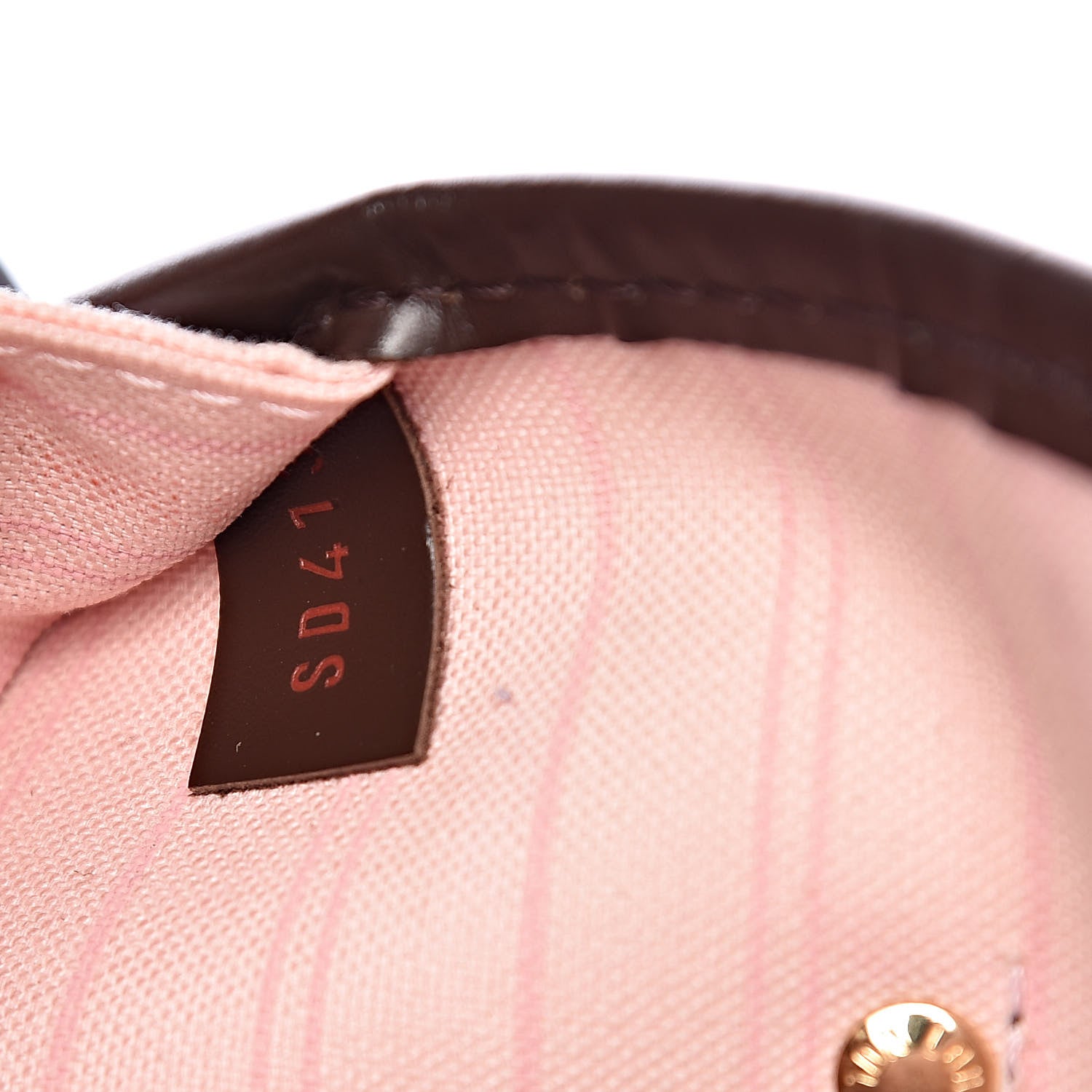 Louis Vuitton Damier Ebene Neo Neverfull MM Rose Ballerine 9 of 16