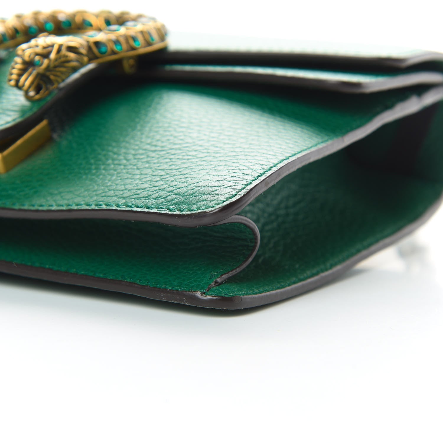 Gucci Calfskin Mini Dionysus Shoulder Bag Emerald 11 of 13