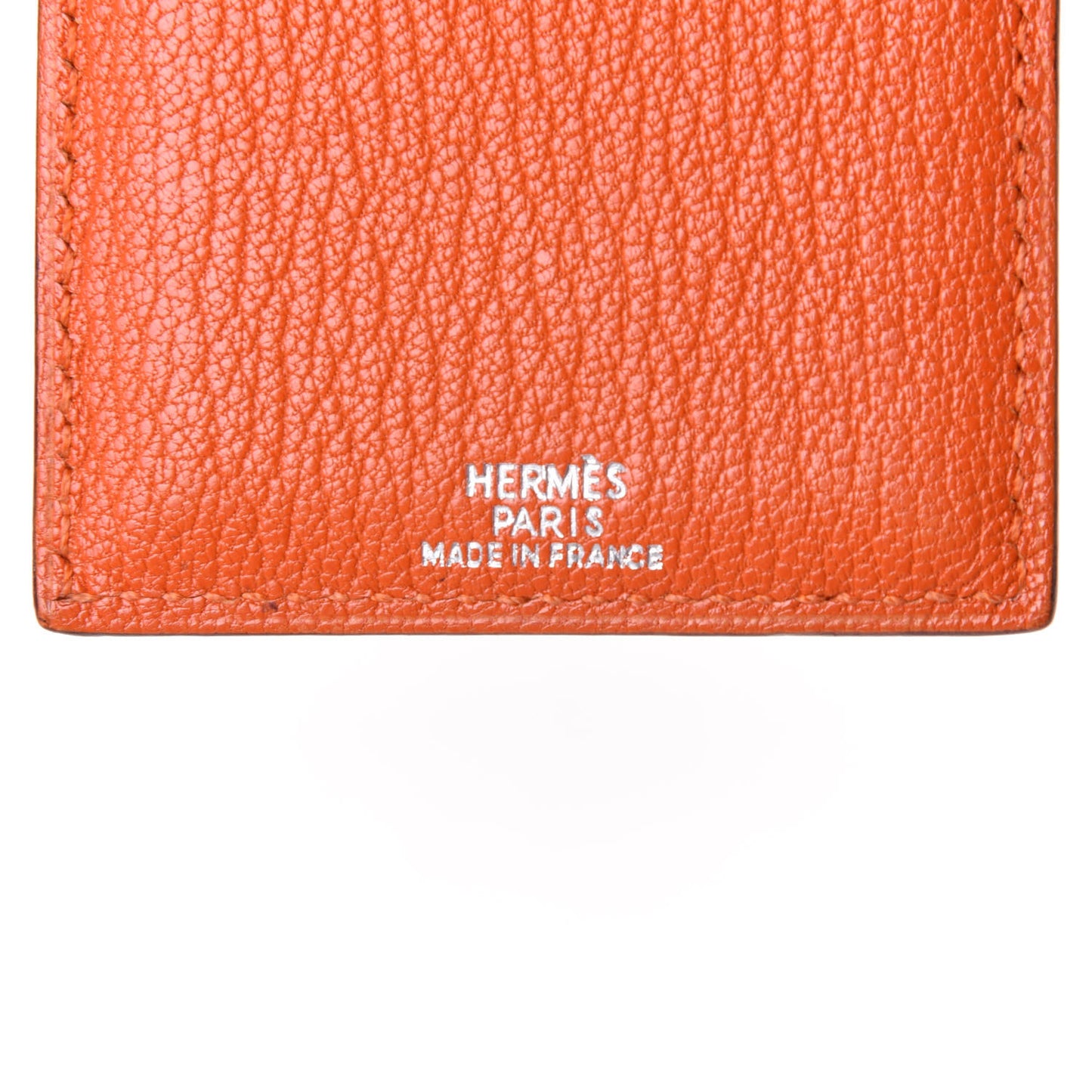 Chevre Mysore Heidi Badge Holder Orange