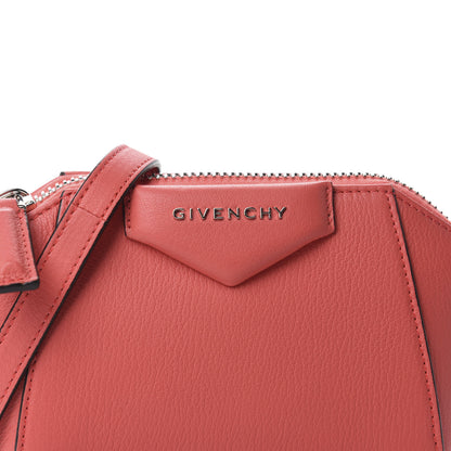 Givenchy Sugar Goatskin Nano Antigona Coral 9 of 9