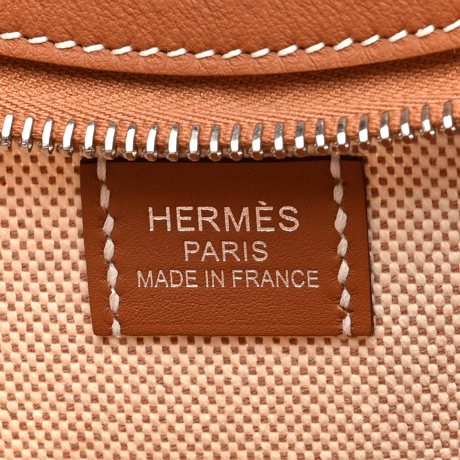 Hermes Canvas Swift P'tit Arcon Ecru Beige Gold 6 of 10