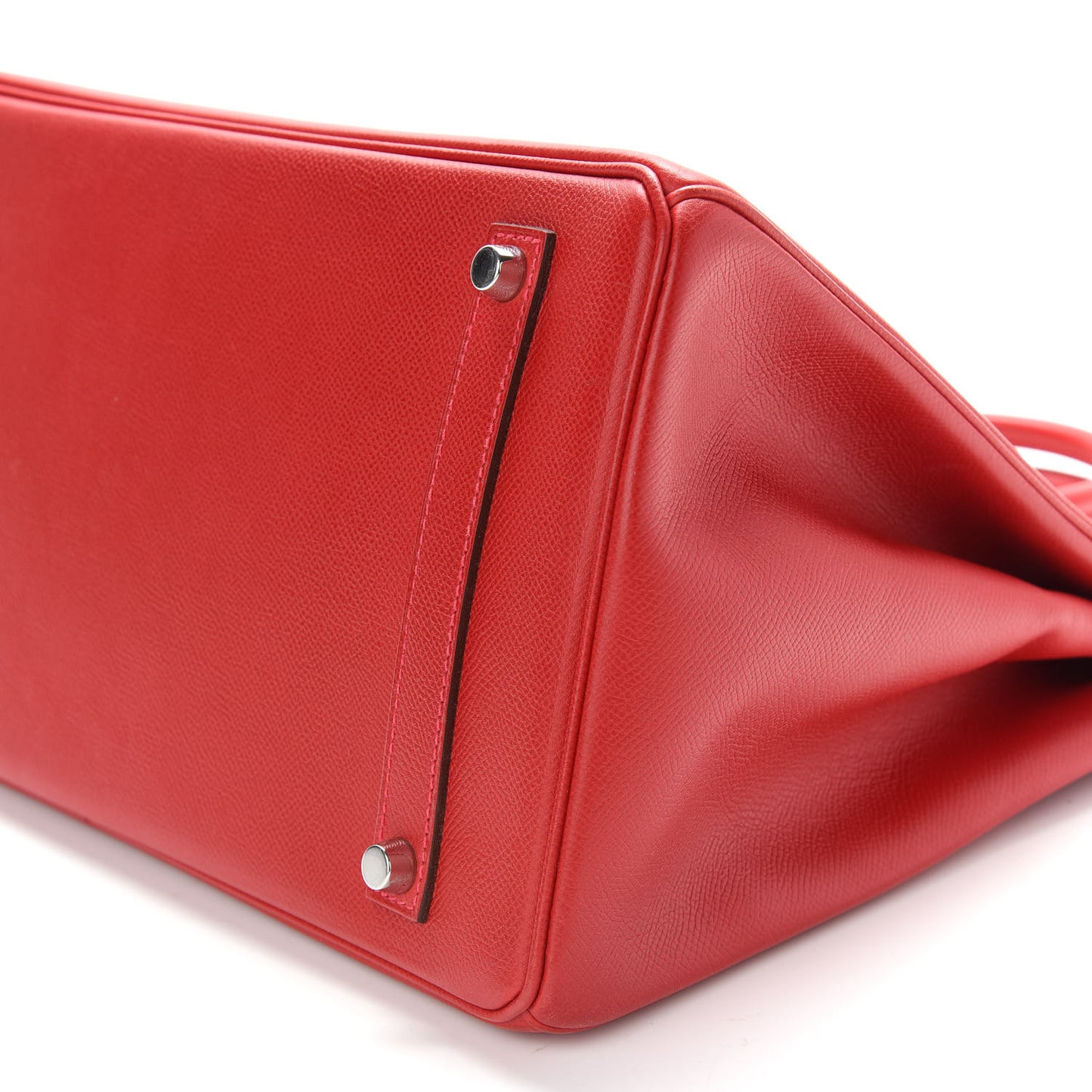 Epsom Birkin 35 Rouge Casaque