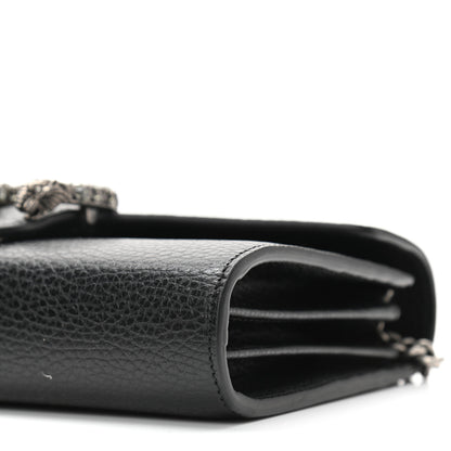 Gucci Calfskin Mini Dionysus Chain Wallet Black 10 of 11