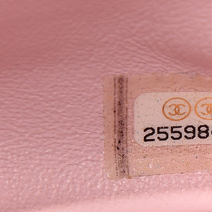 Chanel Lambskin Quilted Mini Square Flap Light Pink 7 of 15