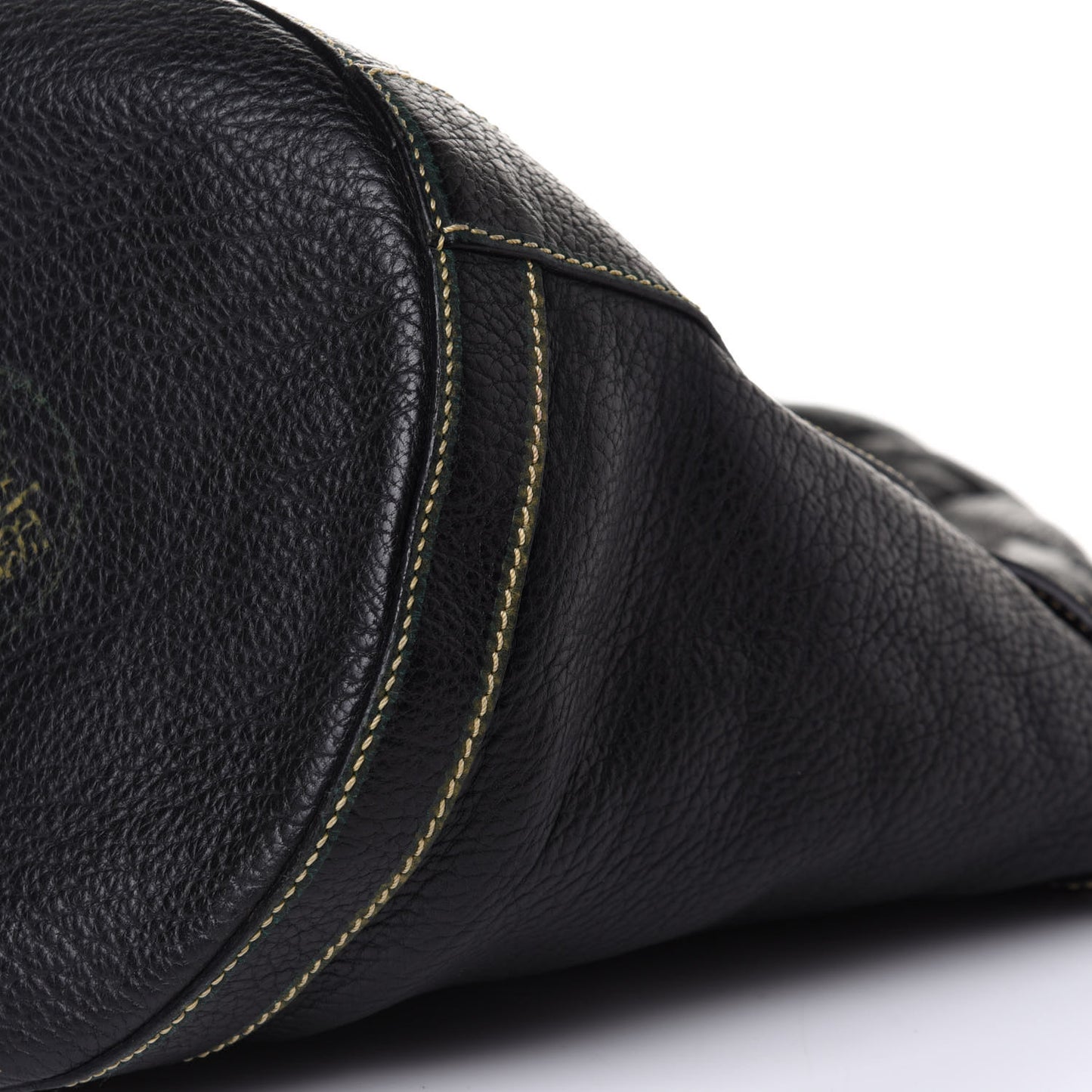 Vitello Palazzo Bucket Bag Black