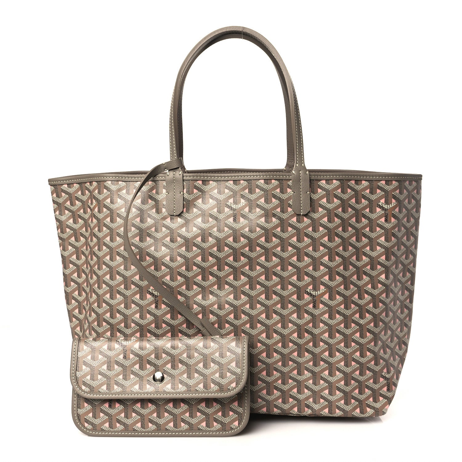 Goyard Goyardine Saint Louis Claire Voie PM Grege Powder Pink 1 of 9