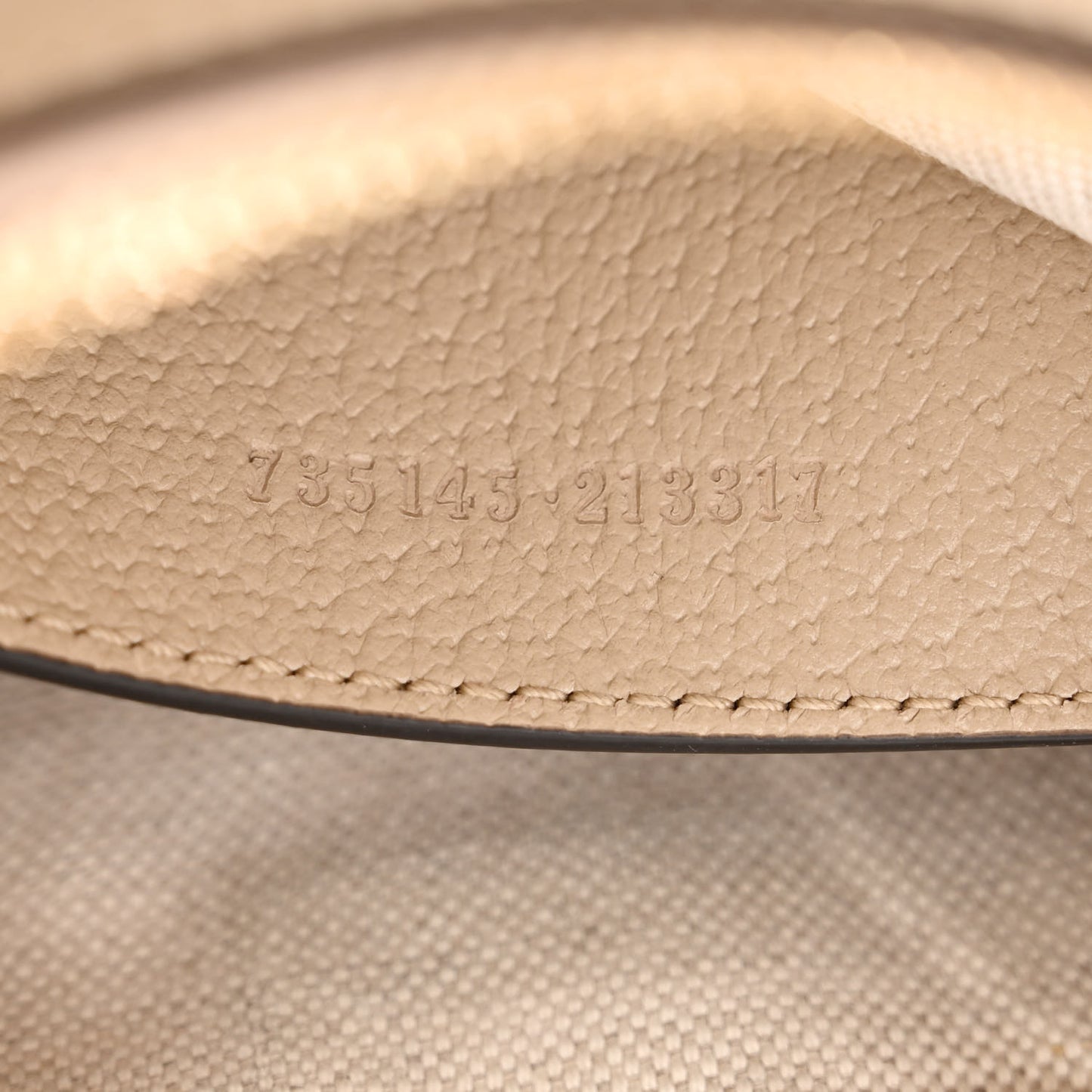 GG Supreme Monogram Textured Dollar Calfskin Small Ophidia Hobo Beige Mystic White Oatmeal