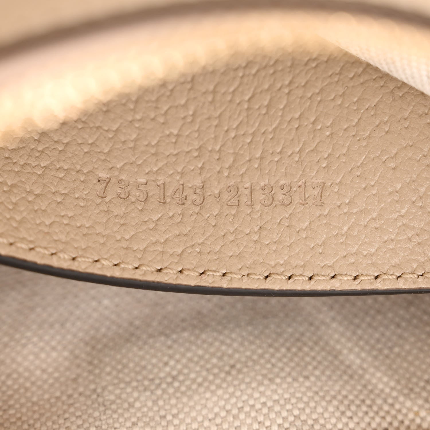 Gucci GG Supreme Monogram Textured Dollar Calfskin Small Ophidia Hobo Beige Mystic White Oatmeal 7 of 10