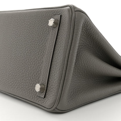 Hermes Togo Birkin 25 Gris Meyer 10 of 11