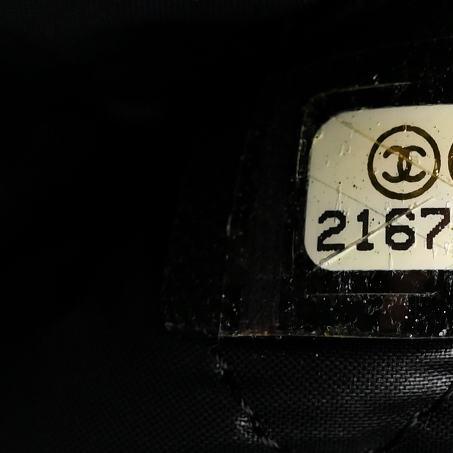 Chanel Lambskin Stitched Quilted Medium Cosmetic Case Black 6 of 7