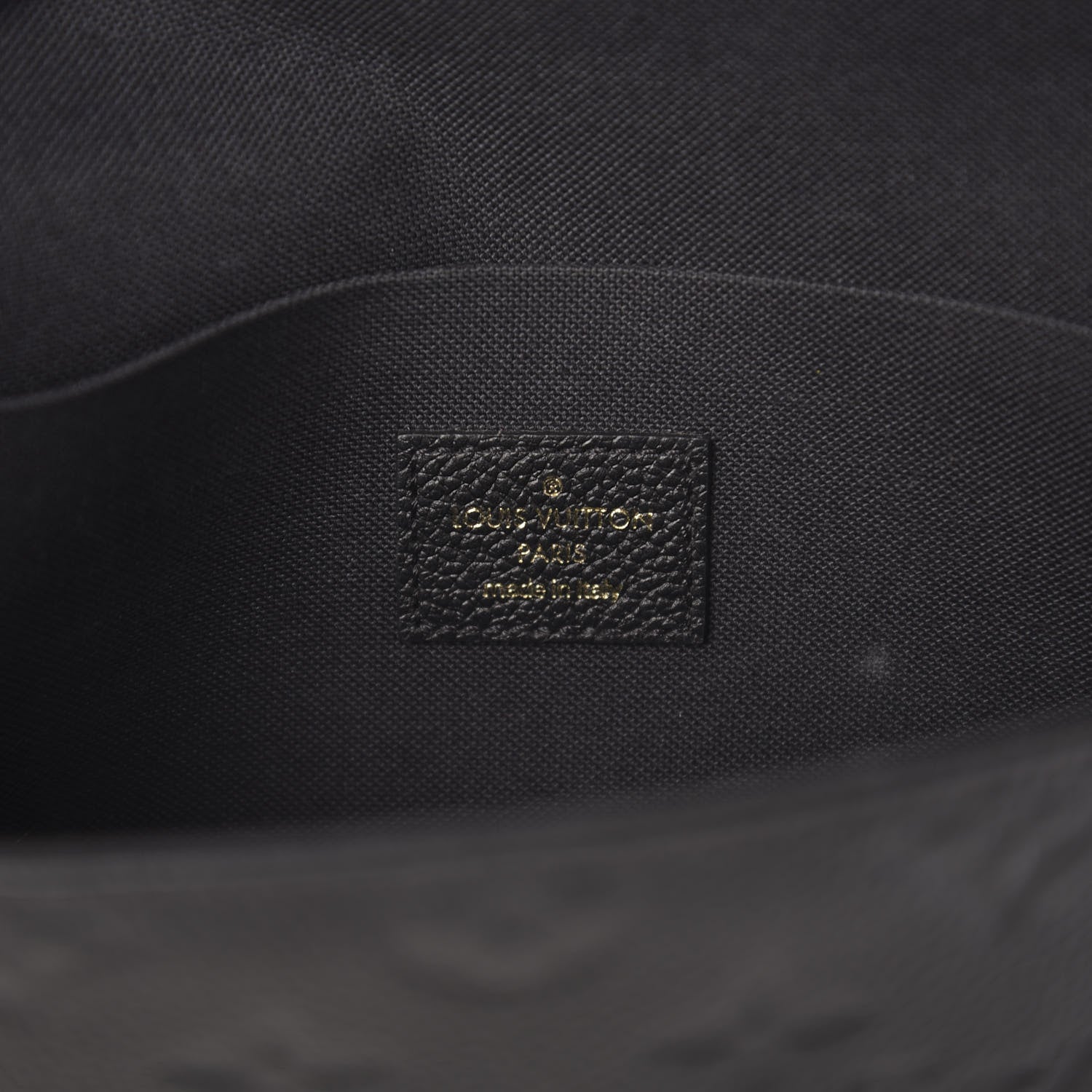 Louis Vuitton Empreinte Pochette Felicie Chain Wallet Black 6 of 11