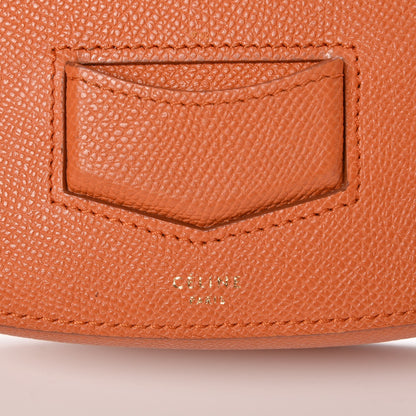 Celine Baby Grained Calfskin Small Trotteur Light Orange 6 of 9
