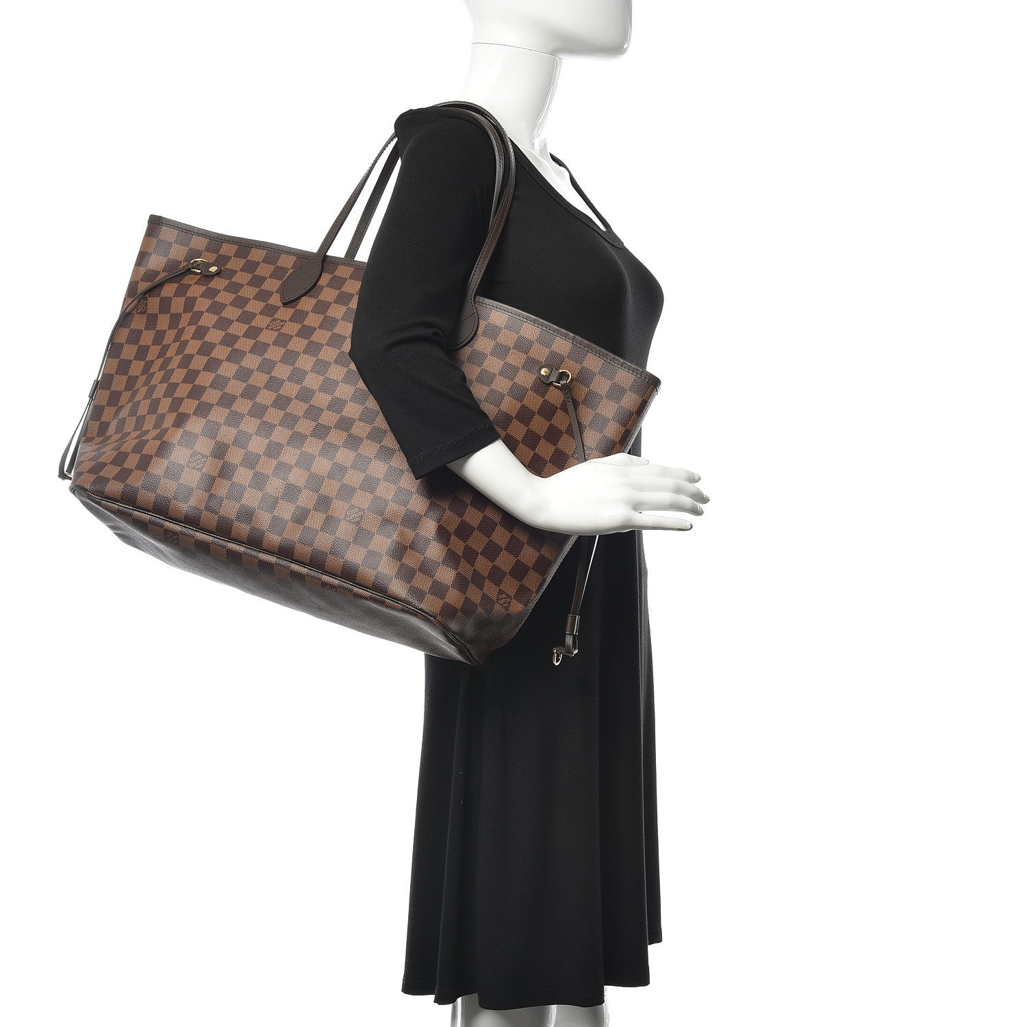 Louis Vuitton Damier Ebene Neo Neverfull GM 2 of 12