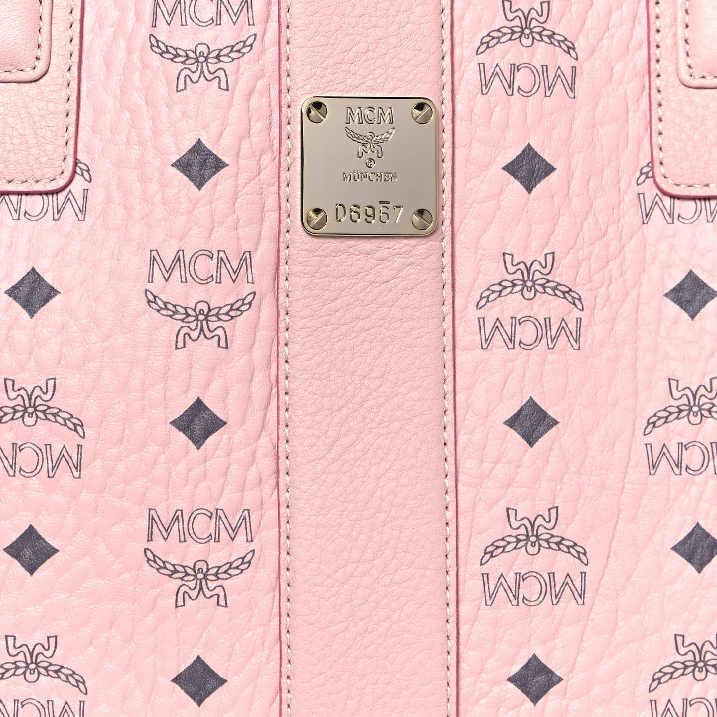 Visetos Medium Liz Reversible Shopper Tote Powder Pink