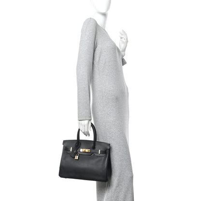 Hermes Epsom Birkin 30 Black 2 of 12