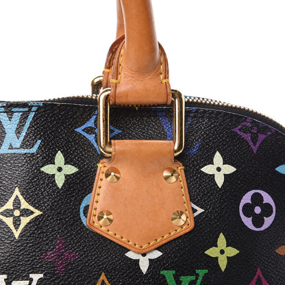 Louis Vuitton Monogram Multicolor Alma Black 11 of 20