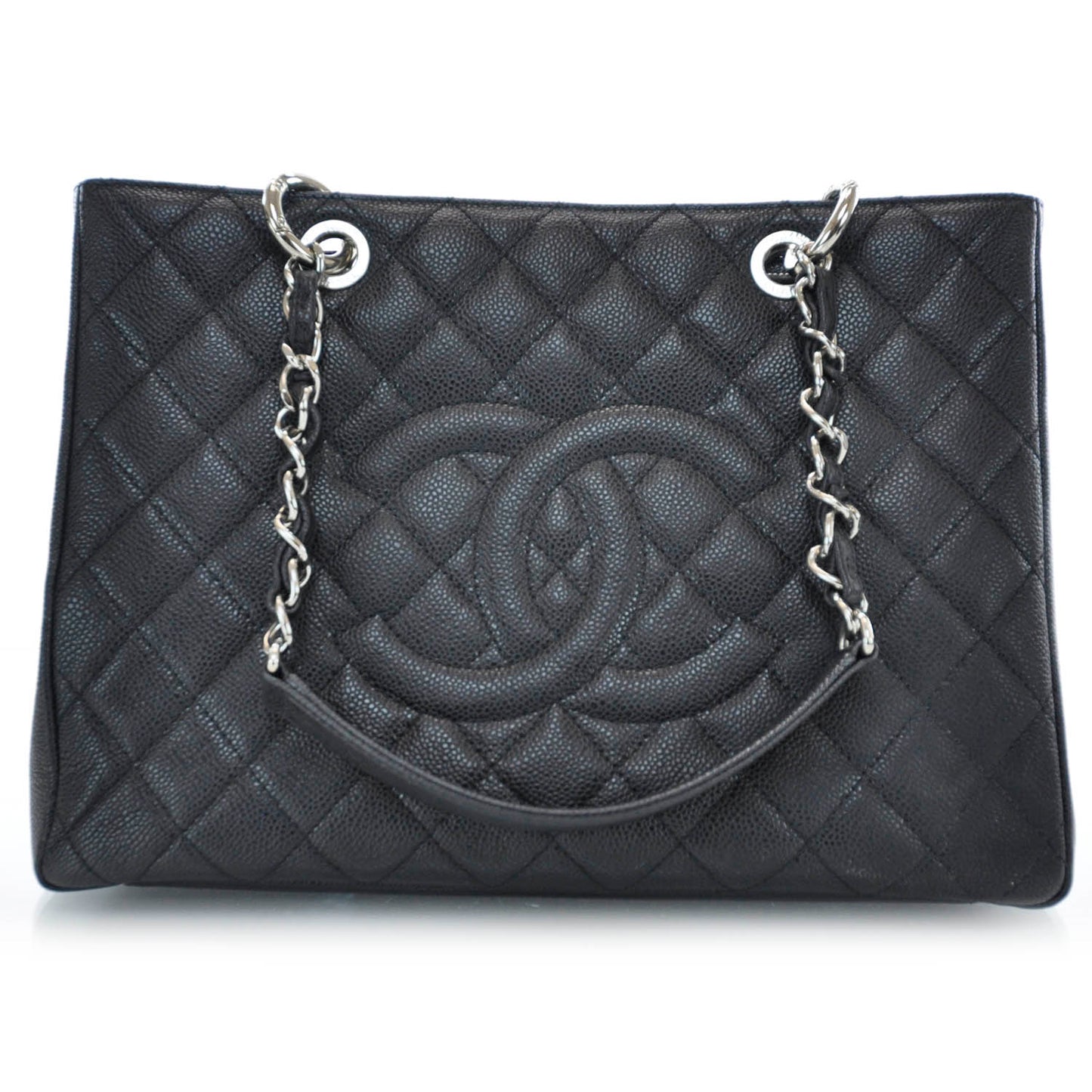 Caviar Grand Shopping Tote GST Black