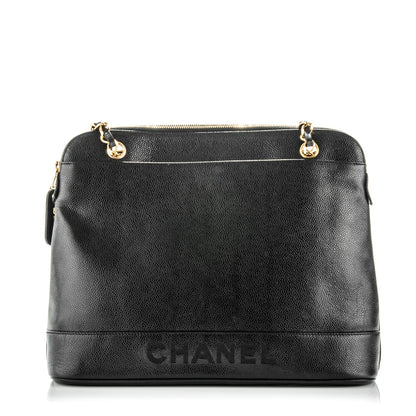 Chanel Caviar Shoulder Bag Black 1 of 7