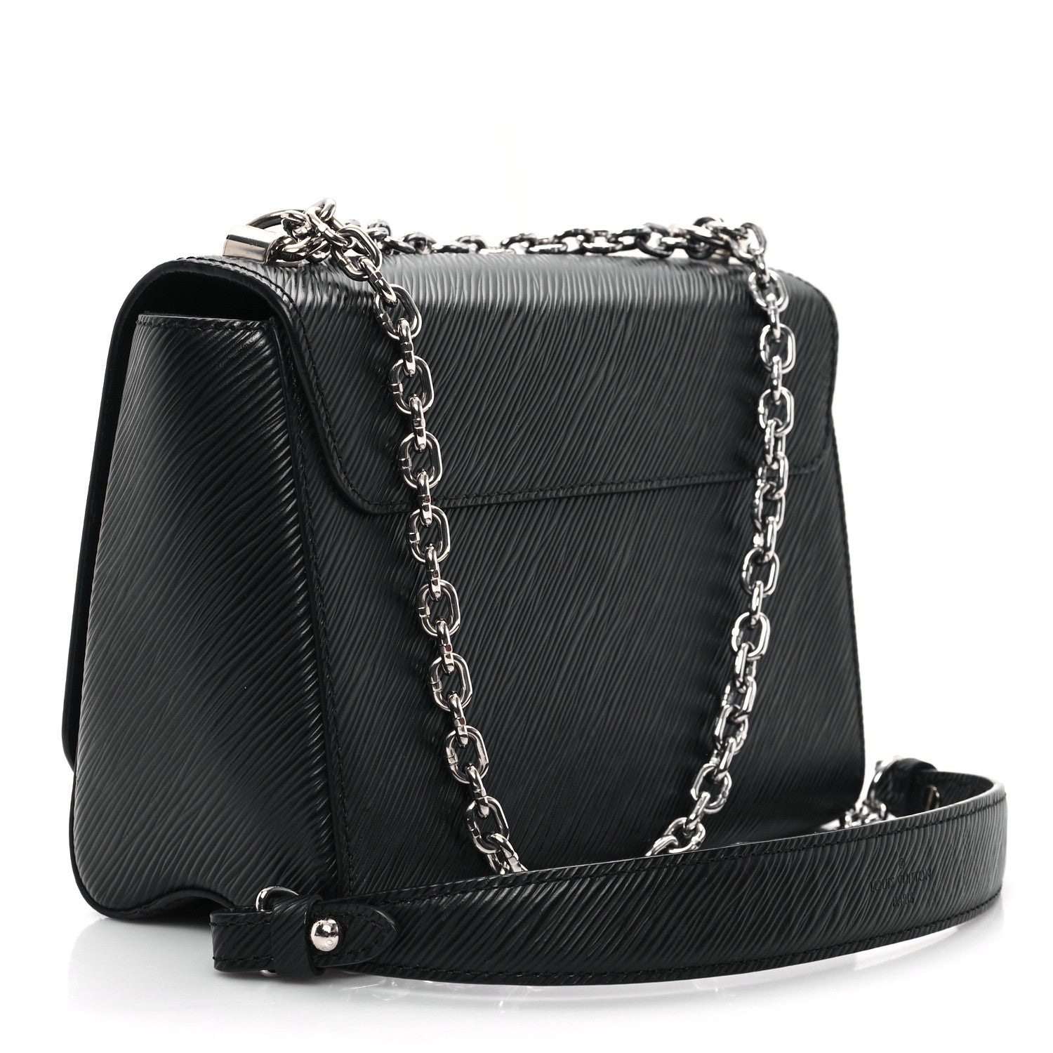 Louis Vuitton Epi Twist Shoulder Bag MM Black 4 of 13