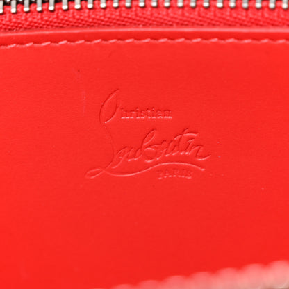 Christian Louboutin Calfskin Panettone Spiked Zip Around Wallet White 6 of 10