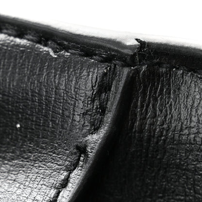 Saint Laurent Calfskin Large Monogram Sunset Black 9 of 9