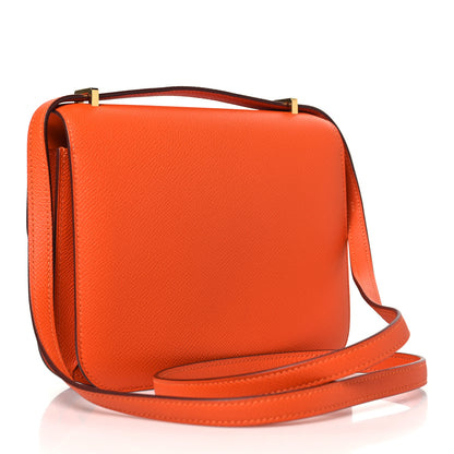 Hermes Epsom Constance 18 Orange 3 of 11