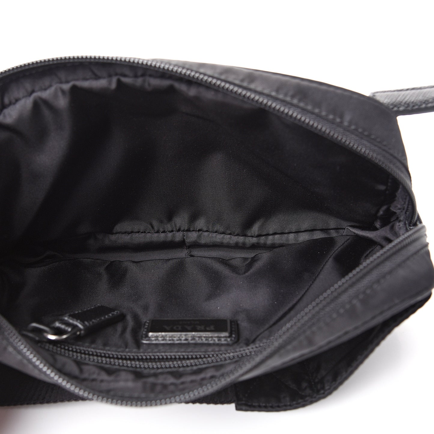Tessuto Nylon Belt Bag Black