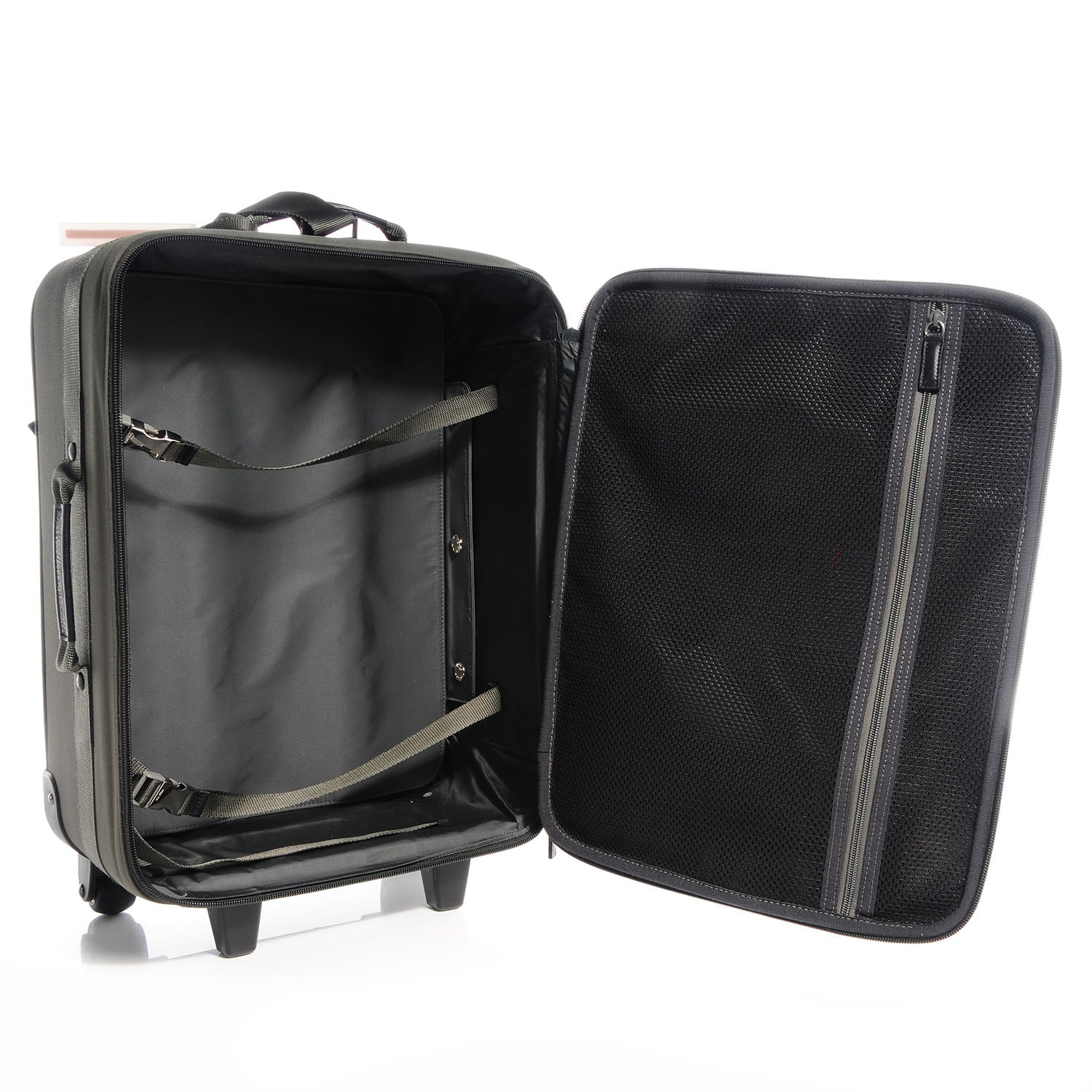 Prada Sport Canvas Trolley Luggage Grafite Graphite 4 of 10