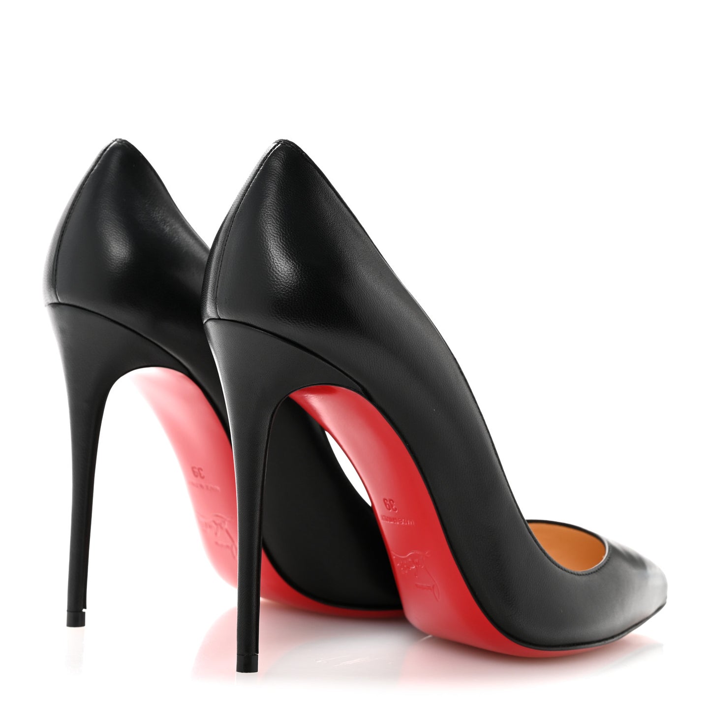 Shiny Nappa Pigalle Follies 100 Pumps 39 Black