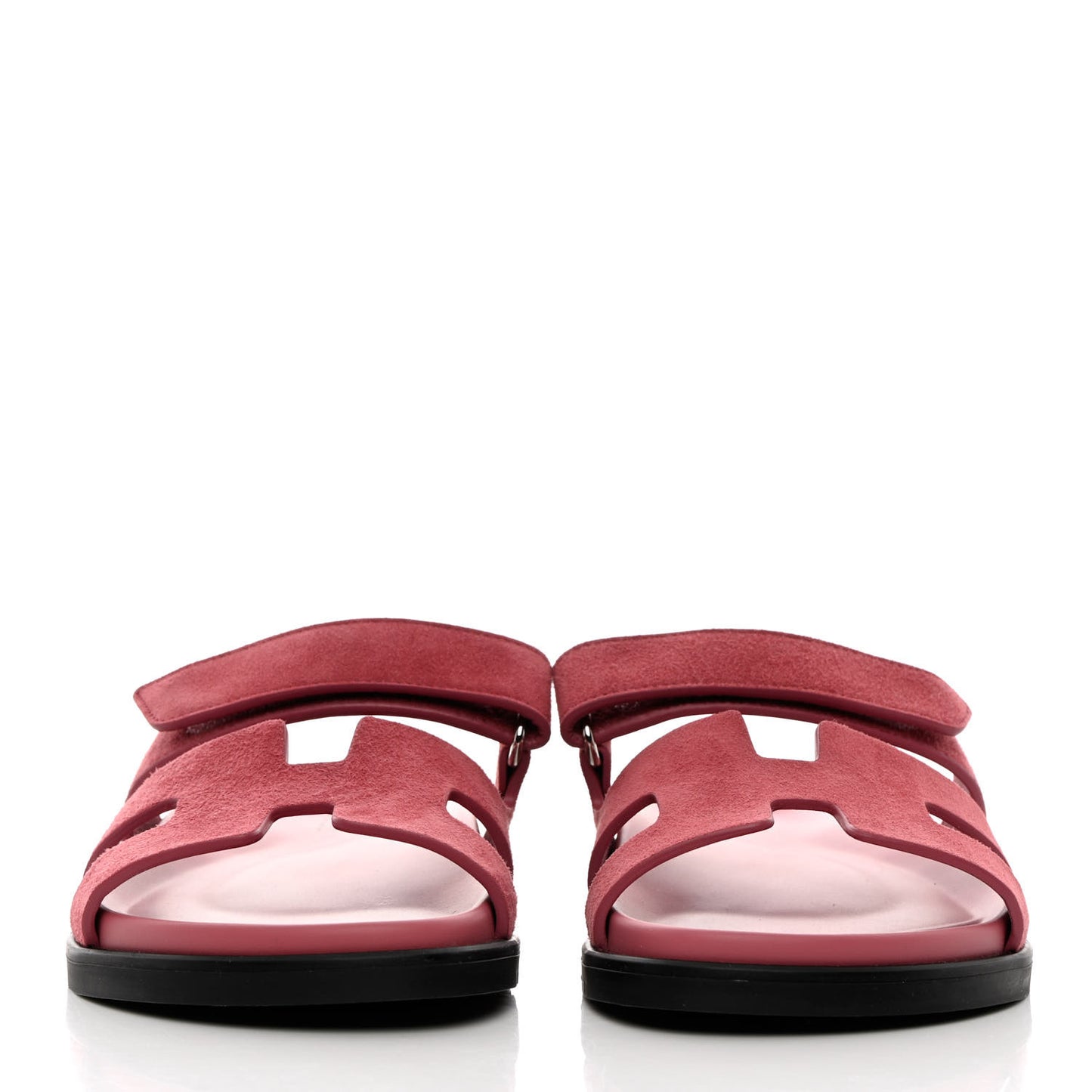 Suede Goatskin Womens Chypre Sandals 36.5 Rose Aphrodite