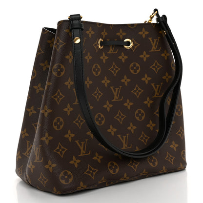 Louis Vuitton Monogram Neonoe MM Black 4 of 9