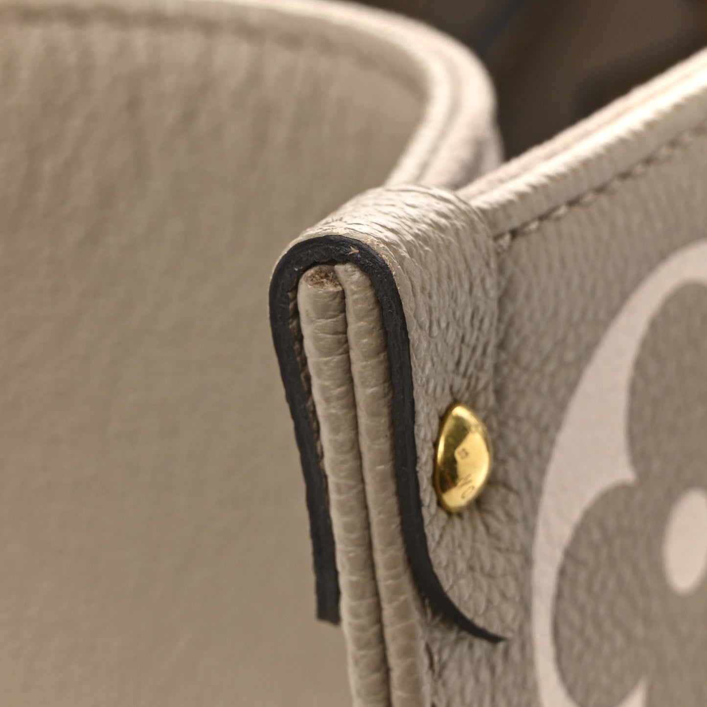 Empreinte Monogram Giant Onthego MM Tourterelle Creme