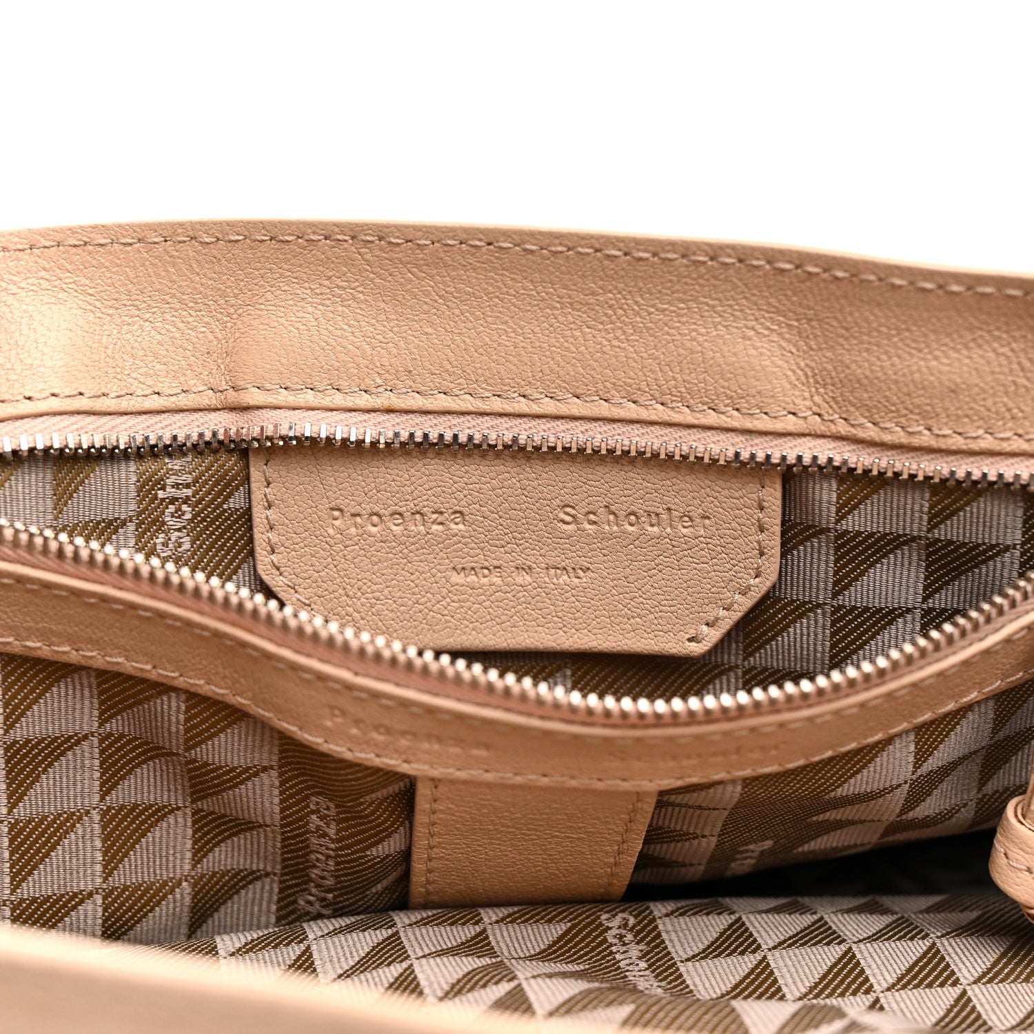 Proenza Schouler Lambskin Medium PS1 Satchel Nude 6 of 10