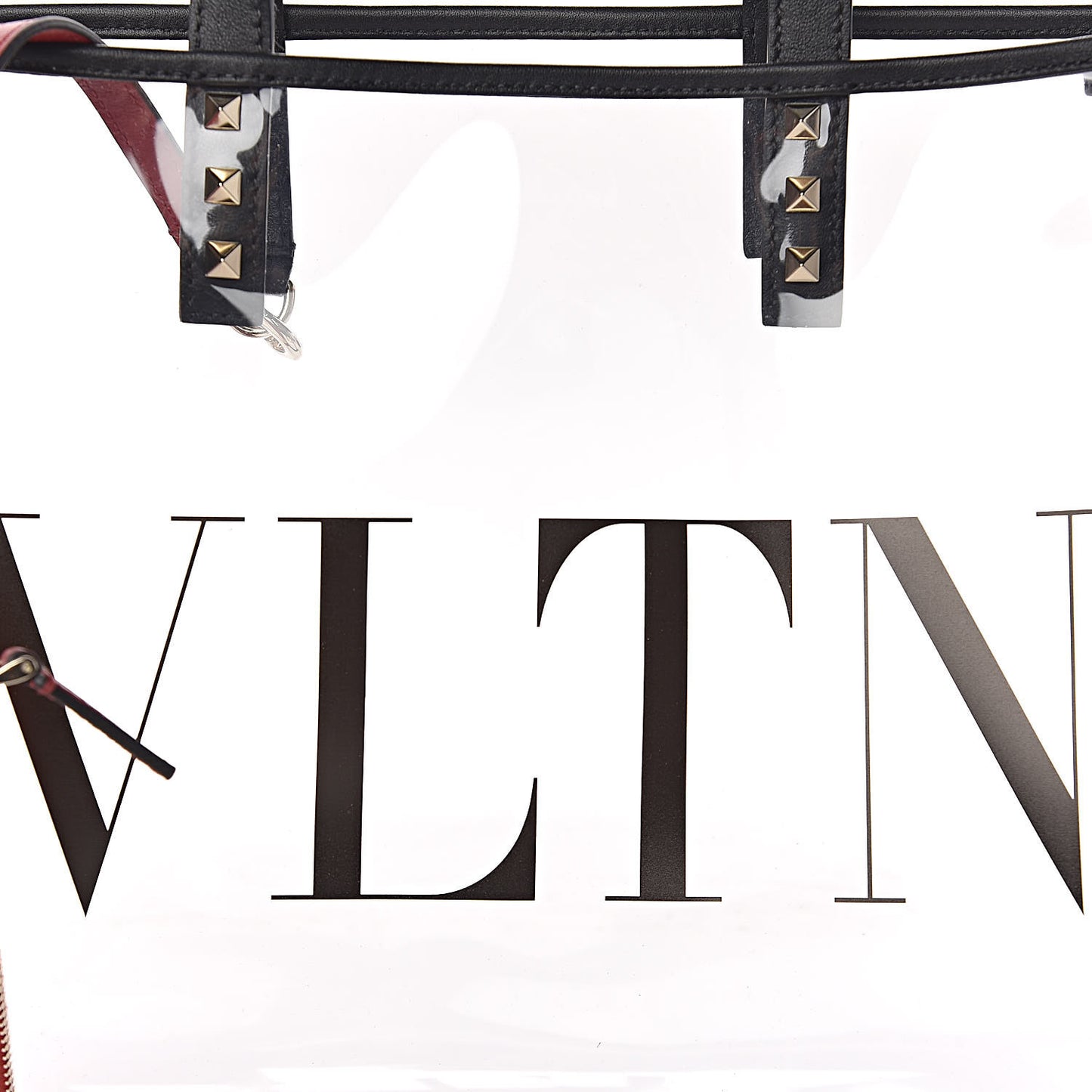 Plexy VLTN Shopping Bag Transparent