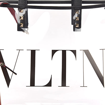 Valentino Garavani Plexy VLTN Shopping Bag Transparent 9 of 9