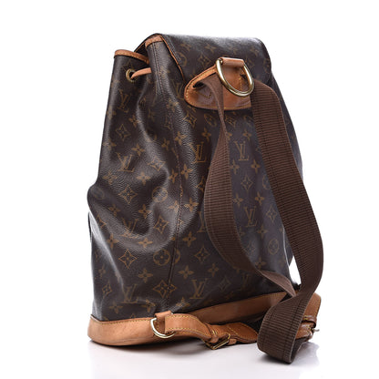 Louis Vuitton Monogram Montsouris GM Backpack 3 of 18