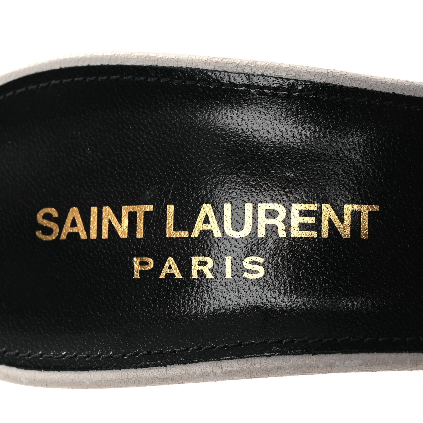 Grain De Poudre Tribute 85 Slide Studded Sandals 37 Off White
