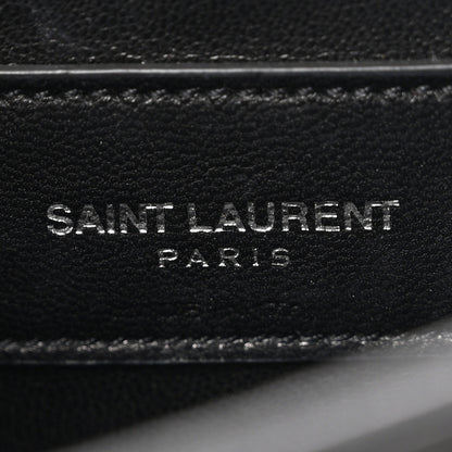 Saint Laurent Goatskin Lutetia Clutch Black 6 of 7