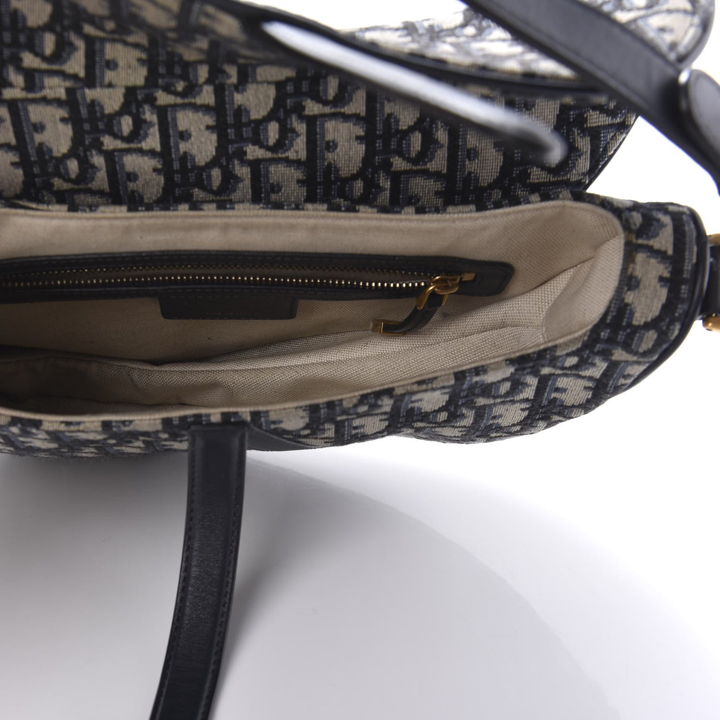 Oblique Saddle Bag Blue