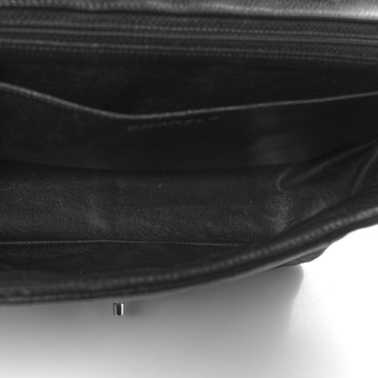 Chanel Caviar Quilted Jumbo Single Flap Black 5 of 11