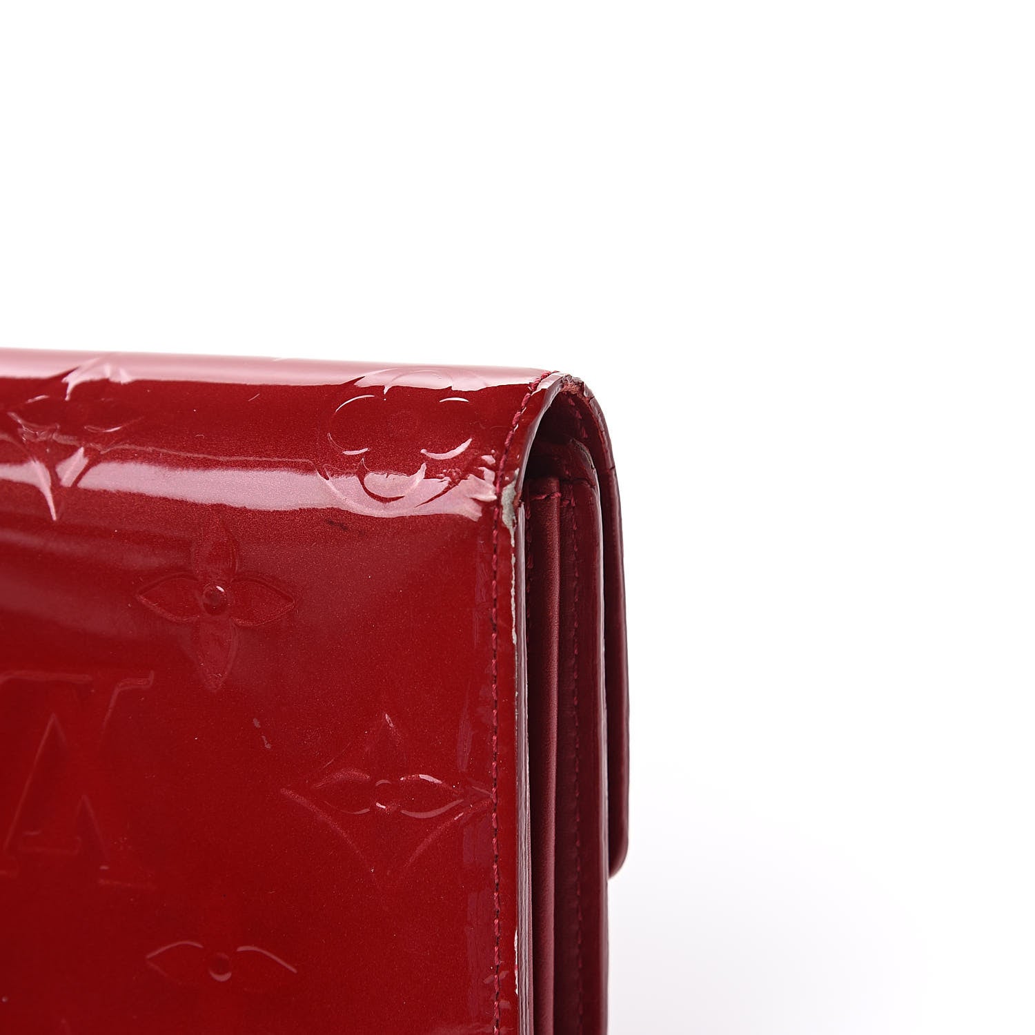 Louis Vuitton Vernis Sarah Wallet Pomme D'Amour 9 of 11