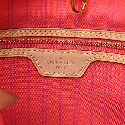 Louis Vuitton Damier Azur Delightful PM Pink 7 of 16