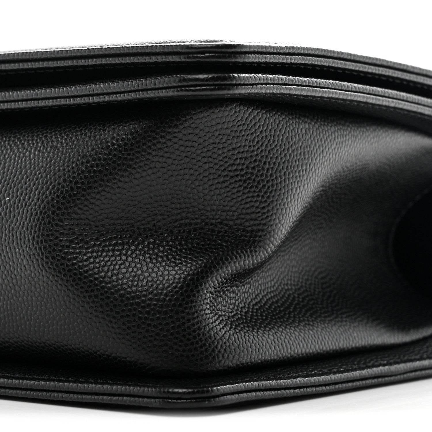 Chanel Caviar Quilted Medium Boy Flap Black 10 of 11