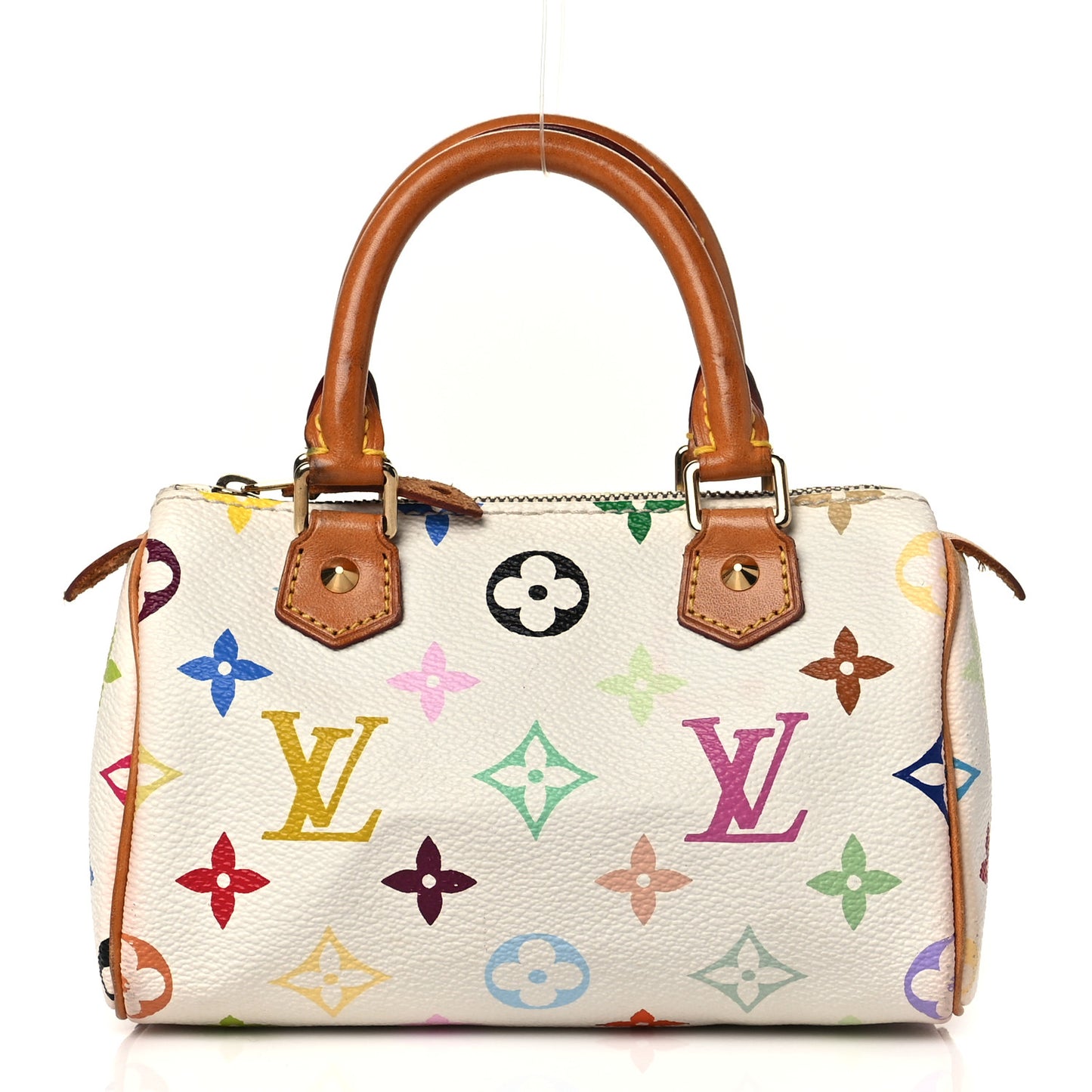 Monogram Multicolor Mini Sac HL Speedy White