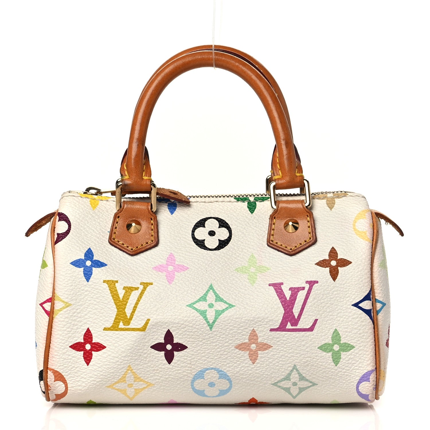 Louis Vuitton Monogram Multicolor Mini Sac HL Speedy White 1 of 13