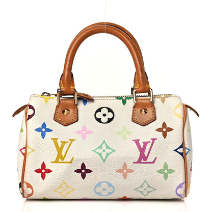 Louis Vuitton Monogram Multicolor Mini Sac HL Speedy White 1 of 13