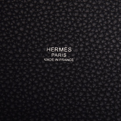Hermes Taurillon Clemence Picotin Lock 18 PM Black 6 of 10