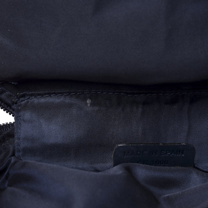 Christian Dior Monogram Mini Saddle Zip Pouch Navy Blue 9 of 12